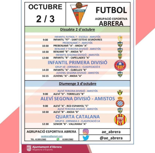 Partits AE Abrera 2 i 3 octubre 2021 a casa.jpeg