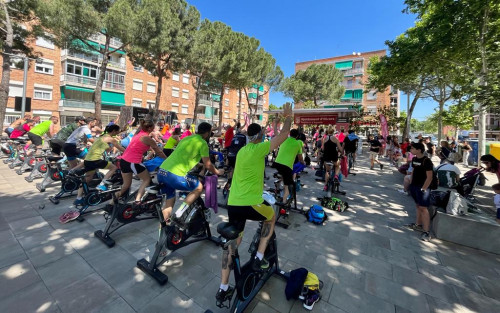 3a Marató d'Spinning a Abrera. Moltes gràcies a tothom!