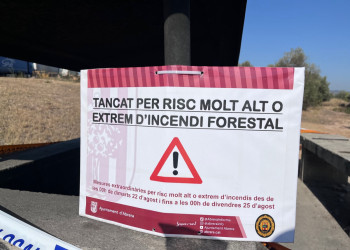 Prohibicions o limitacions davant el risc extrem d'incendis forestals