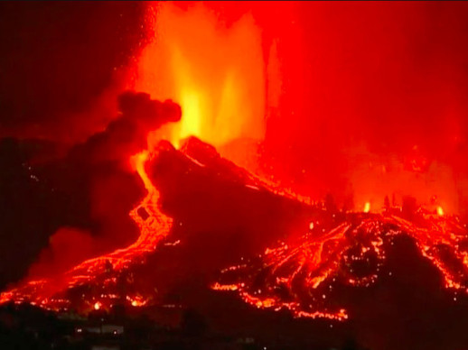 Volcà Cumbre Vieja. La Palma. Foto: Agències